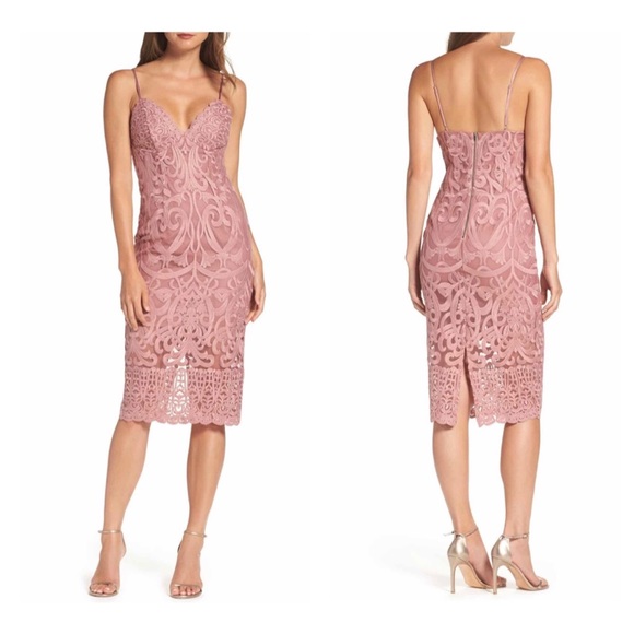 bardot gia lace dress